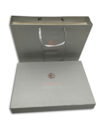 TWLP014  Custom fashion towel box design hotel towel box  make LOGO towel box  towel box garment factory front view